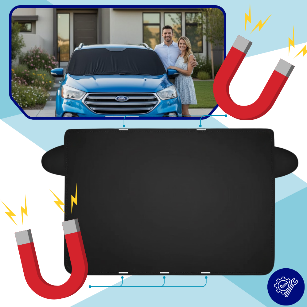 Windshield Magnetic Snow Cover - Ozerty