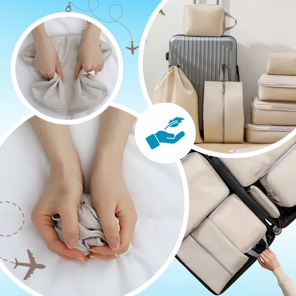 Zip Compress Luggage Organizer - Ozerty