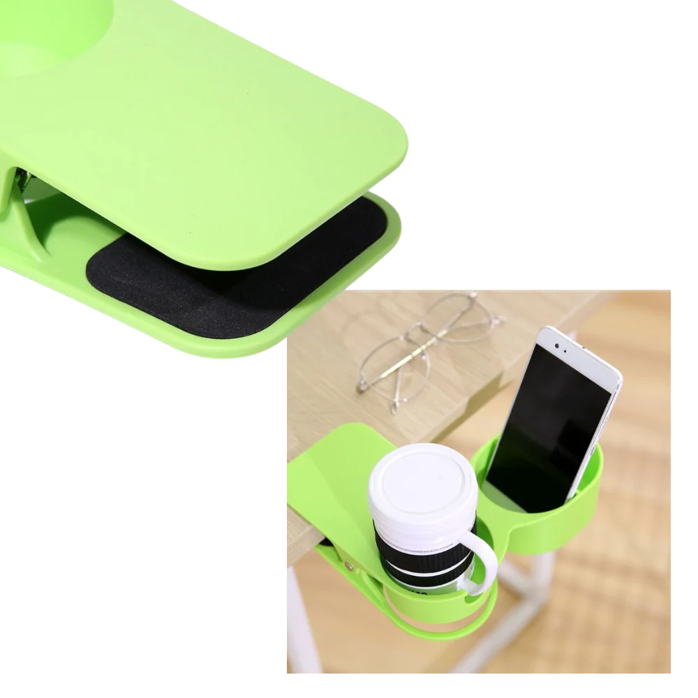 Clip-On Double Cup Holder