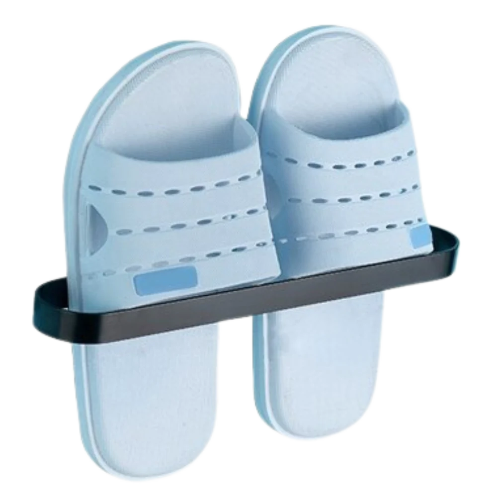 Aluminium Wall-Mounted Slipper Rack