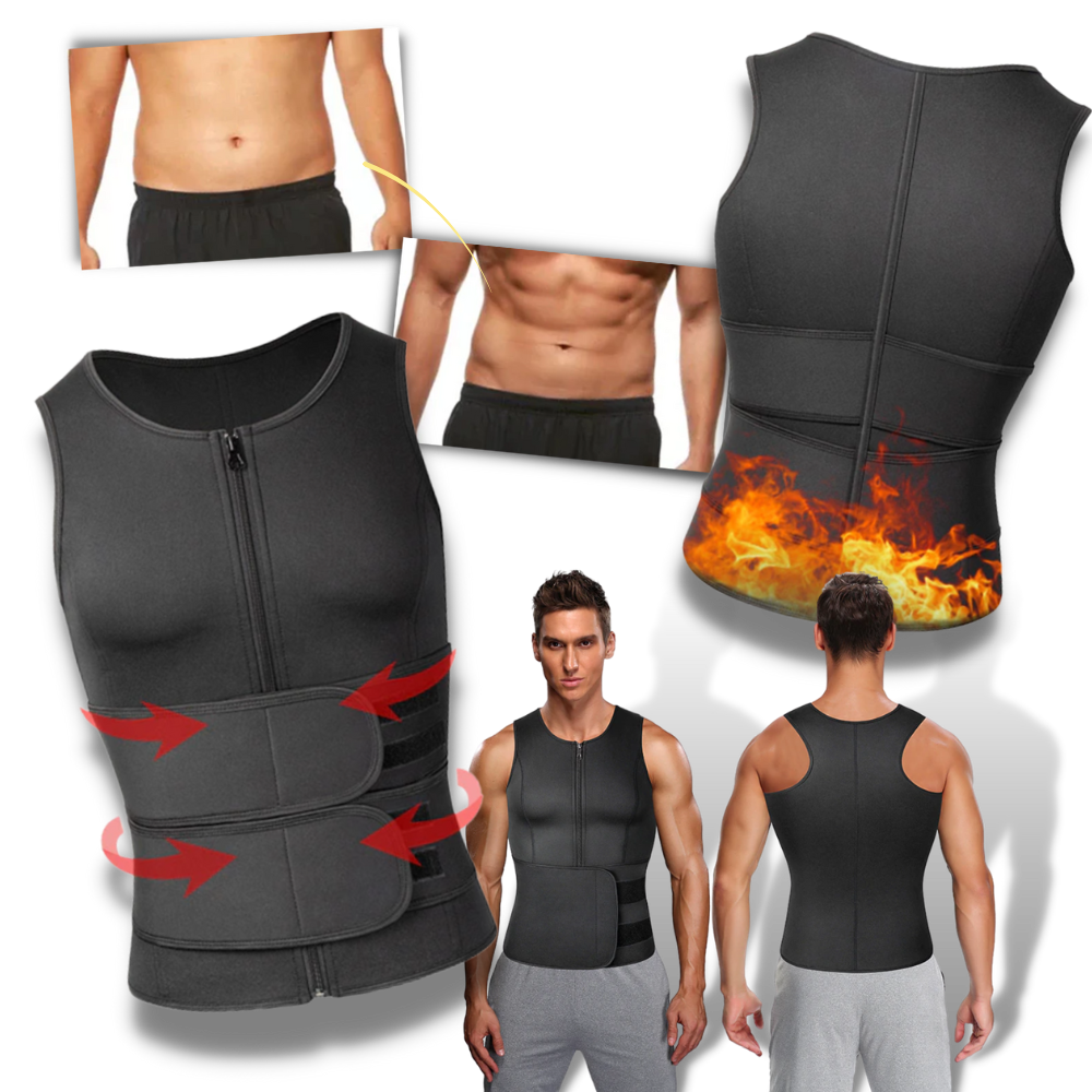 Mens sauna waist trainer sale