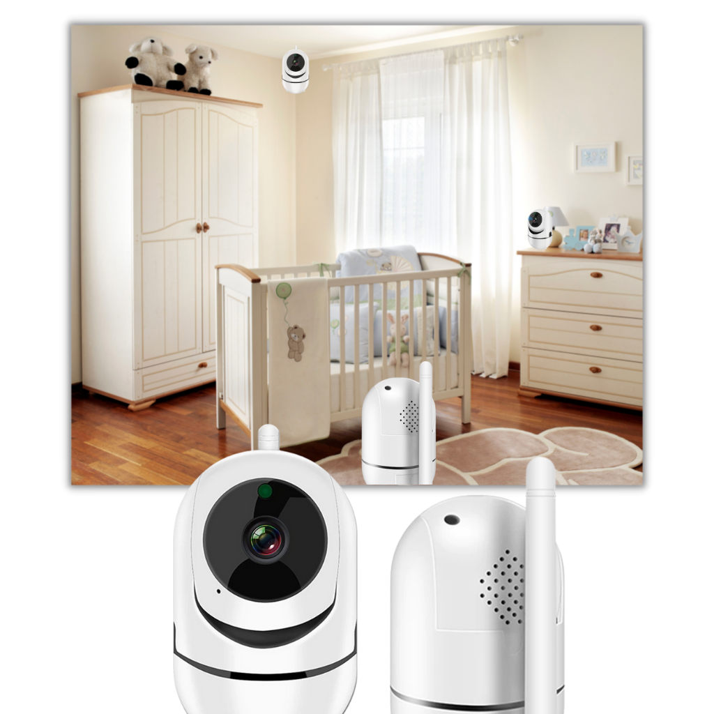 HD Wireless Security Camera with Sound and Motion Detection