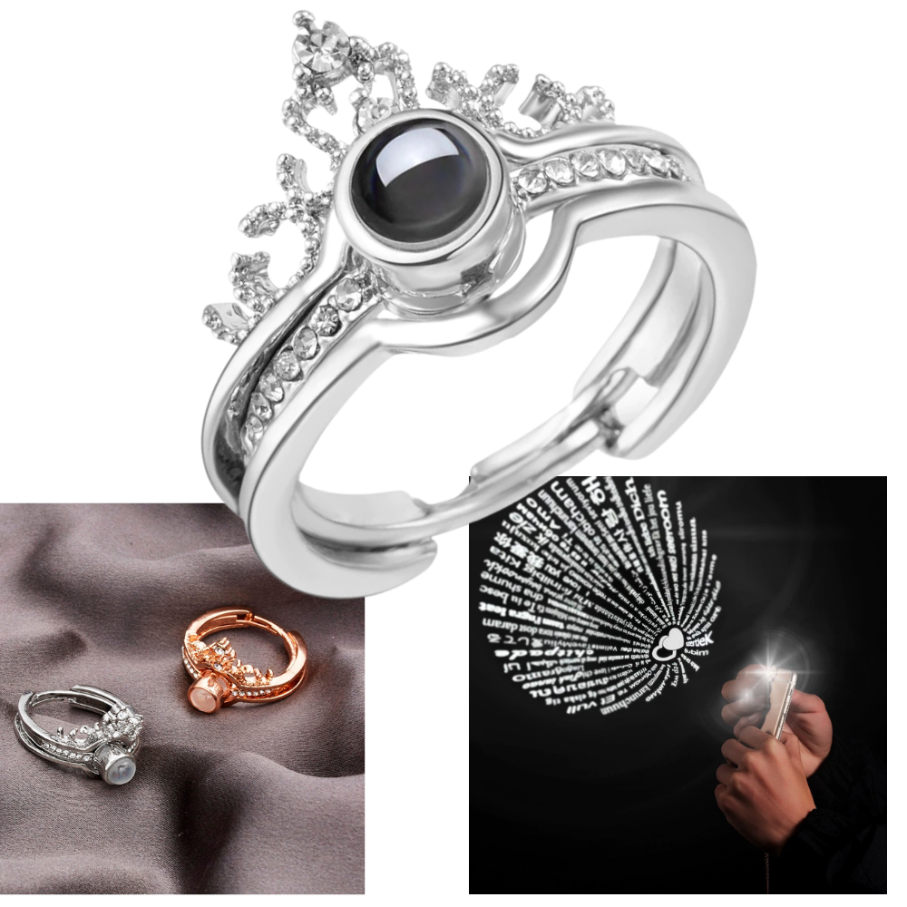 A ring that says i love you in 100 languages discount