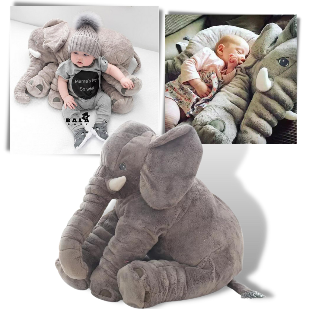 Large Baby Elephant Plushie pillow