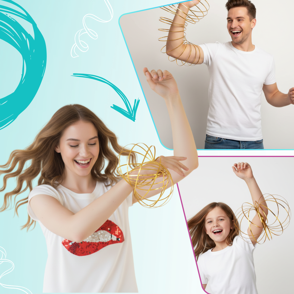 3D Stainless Arm Slinky  - Ozerty