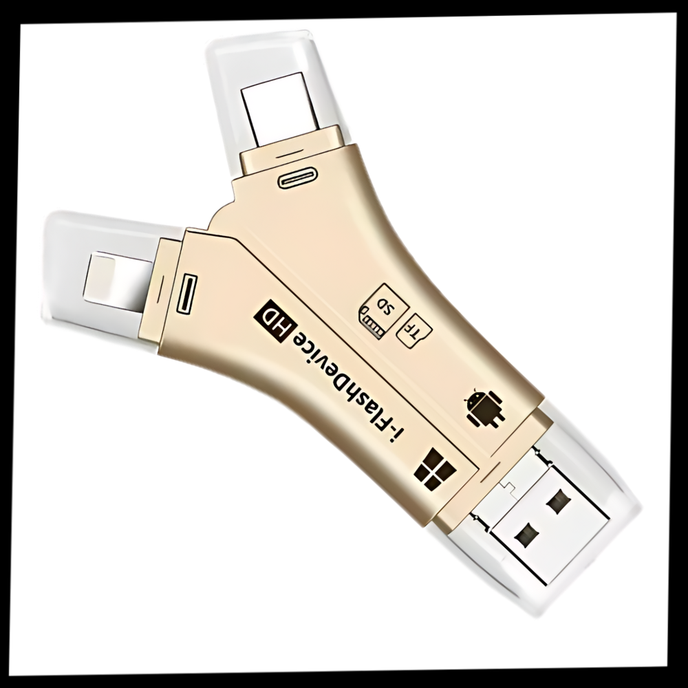 4-in-1 USB For Phones - Ozerty