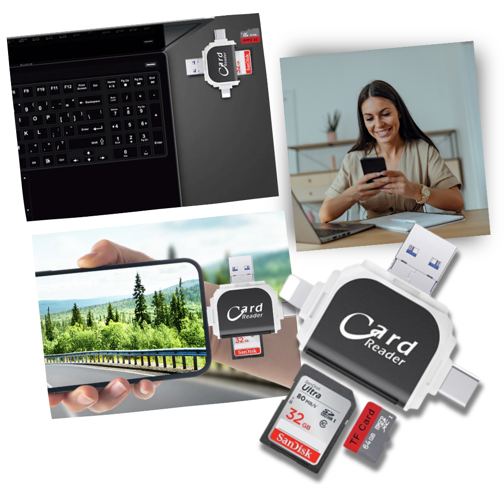 Universal SD Card Adapter - Ozerty