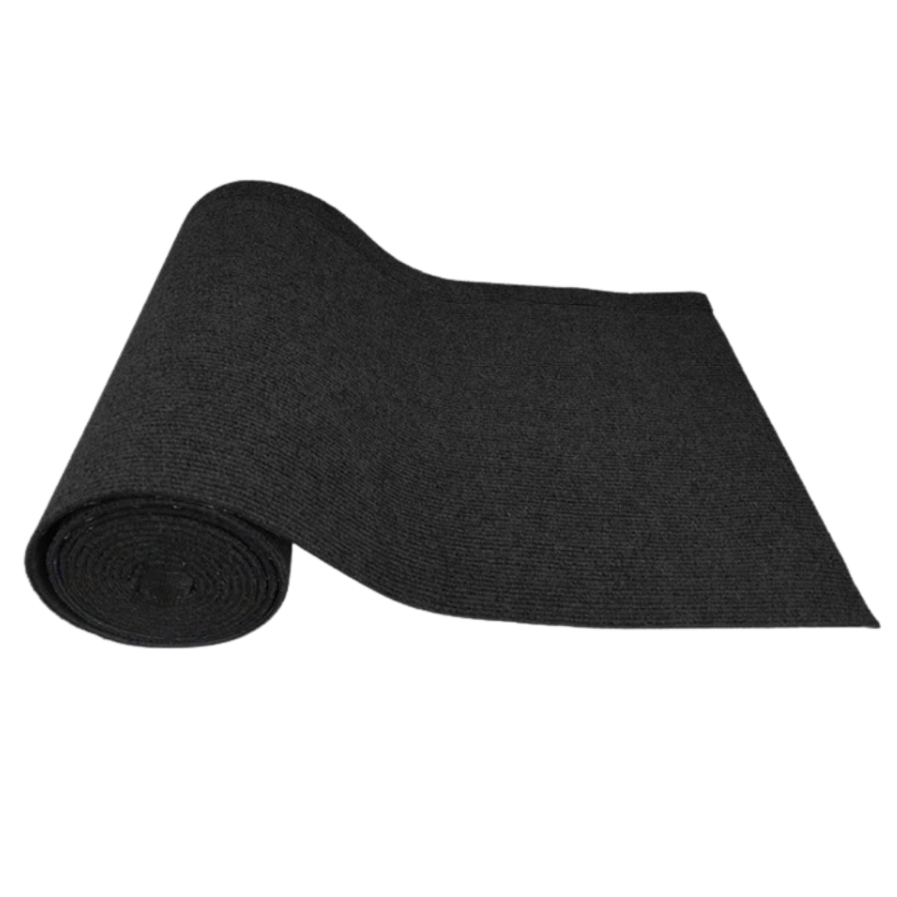 Adhesive Wall Mounted Cat Scratch Pad -Black - Ozerty