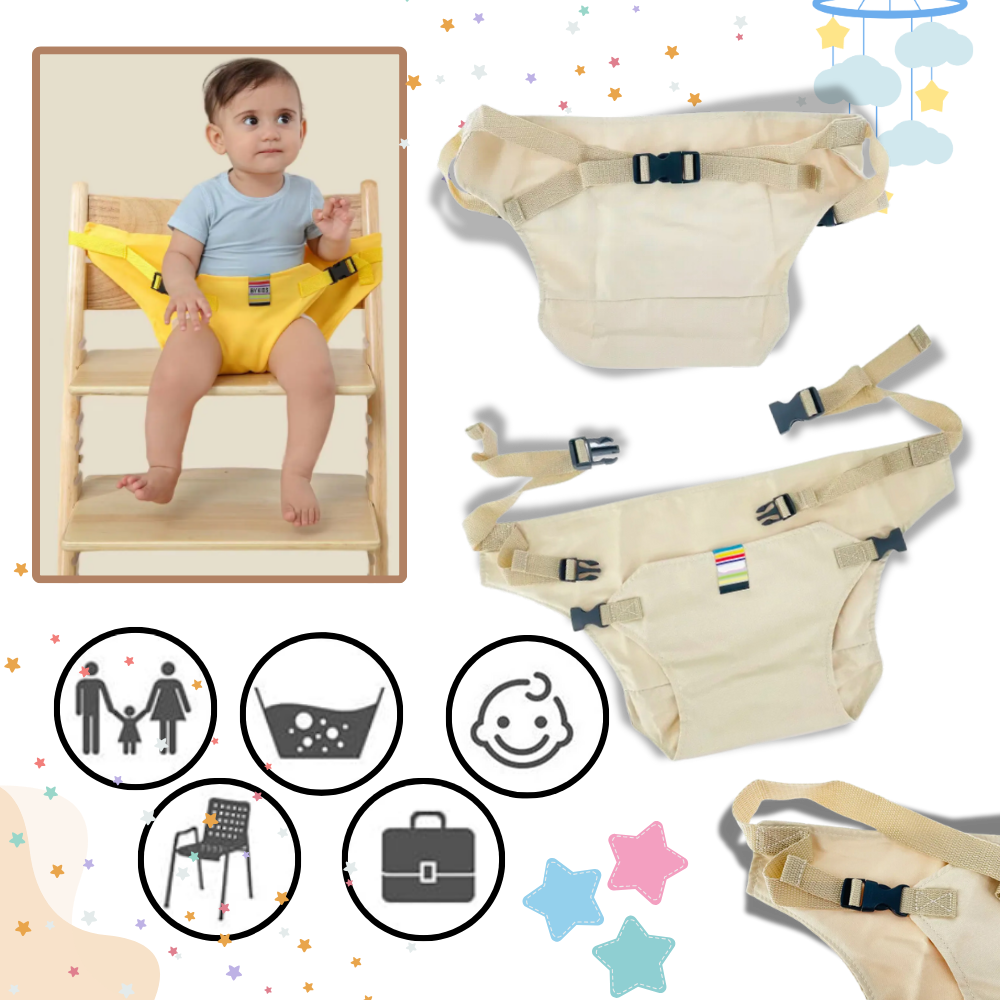 Adjustable Portable High Chair - Ozerty