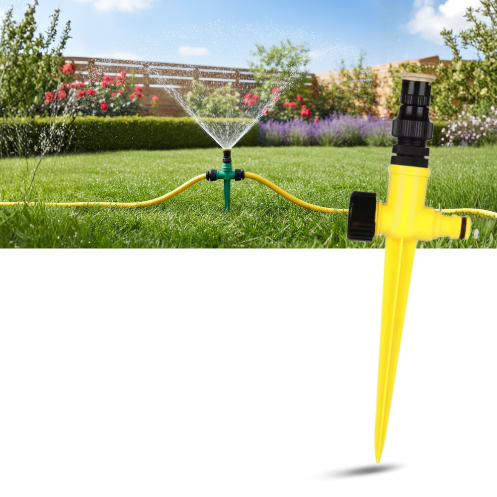 Adjustable Rotary Lawn Sprinkler - Ozerty
