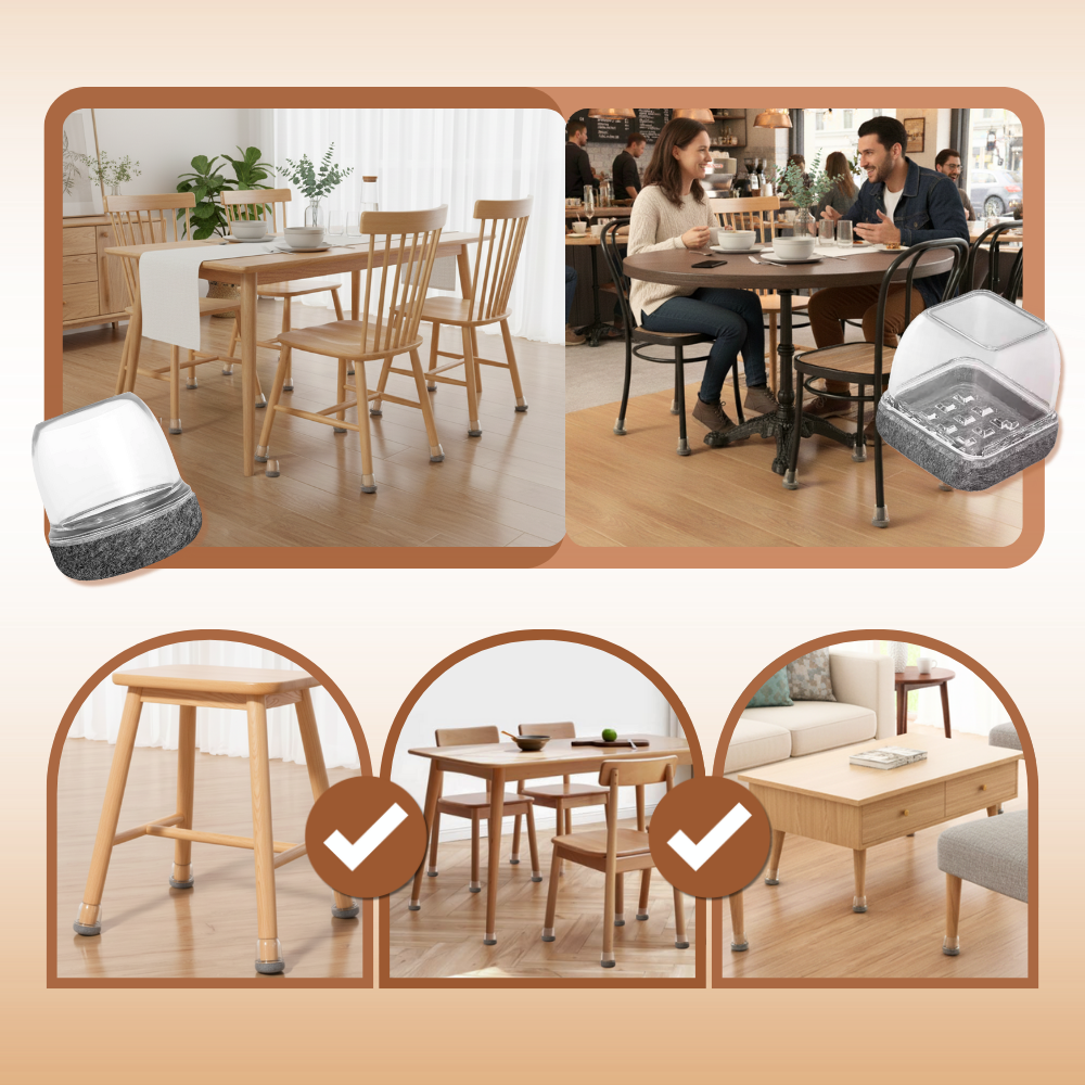 Anti-Scratch Furniture Leg Socks - Ozerty