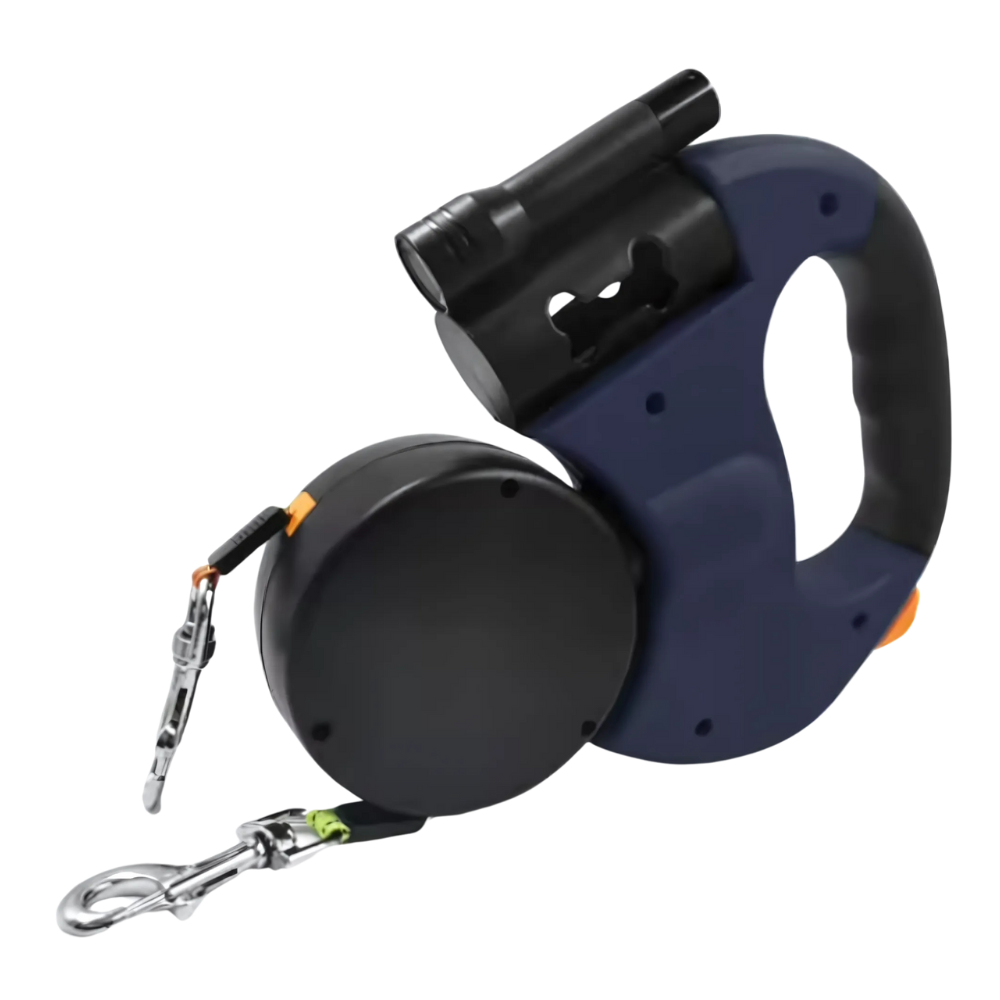 Anti-winding Retractable Dog Leash -Navy - Ozerty