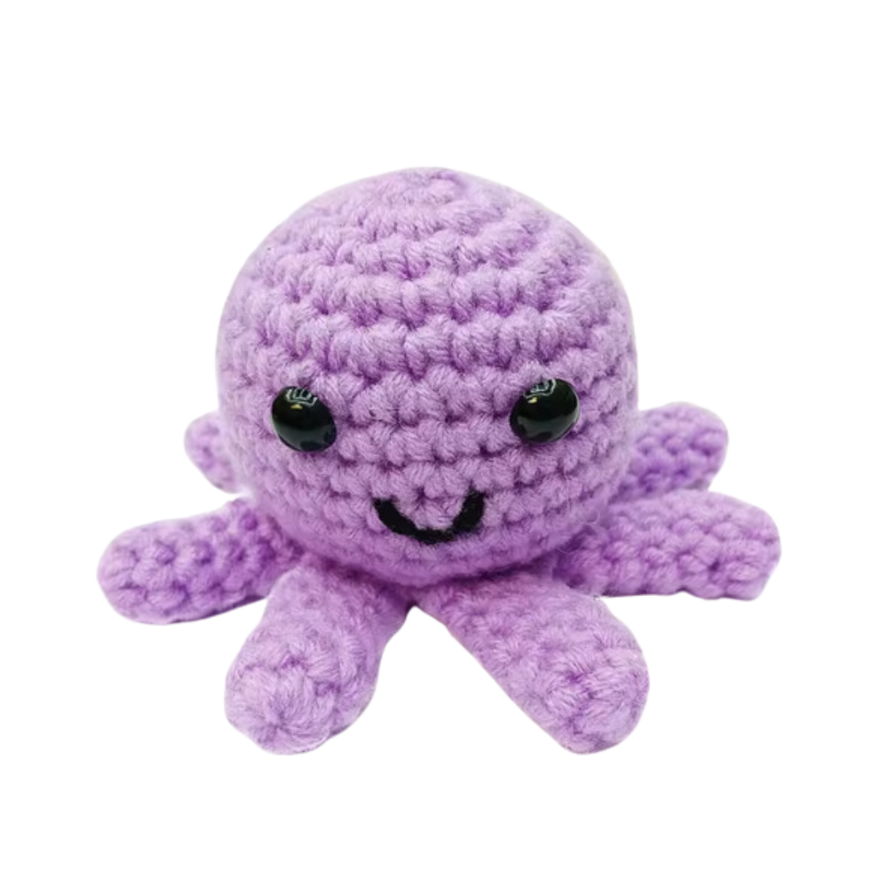 Beginner's Creative Crochet Animal Kits -Octopus - Ozerty