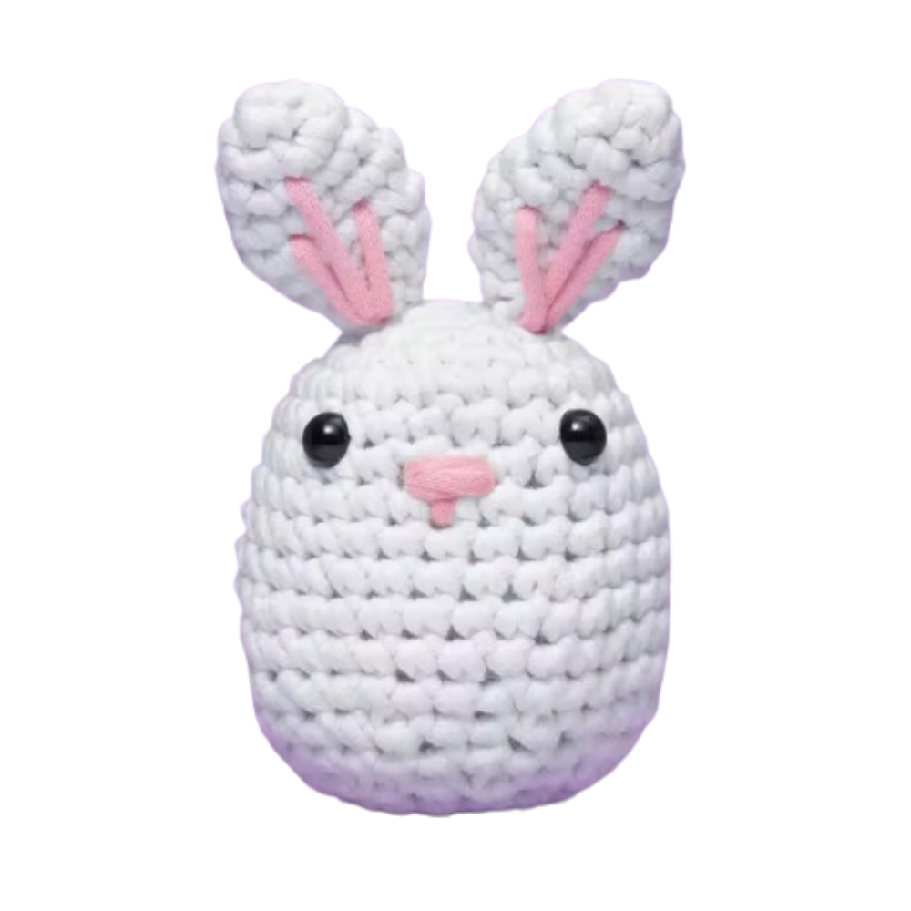 Beginner's Creative Crochet Animal Kits -Rabbit - Ozerty