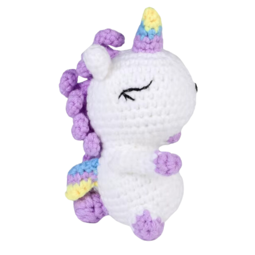 Beginner's Creative Crochet Animal Kits -Unicorn - Ozerty