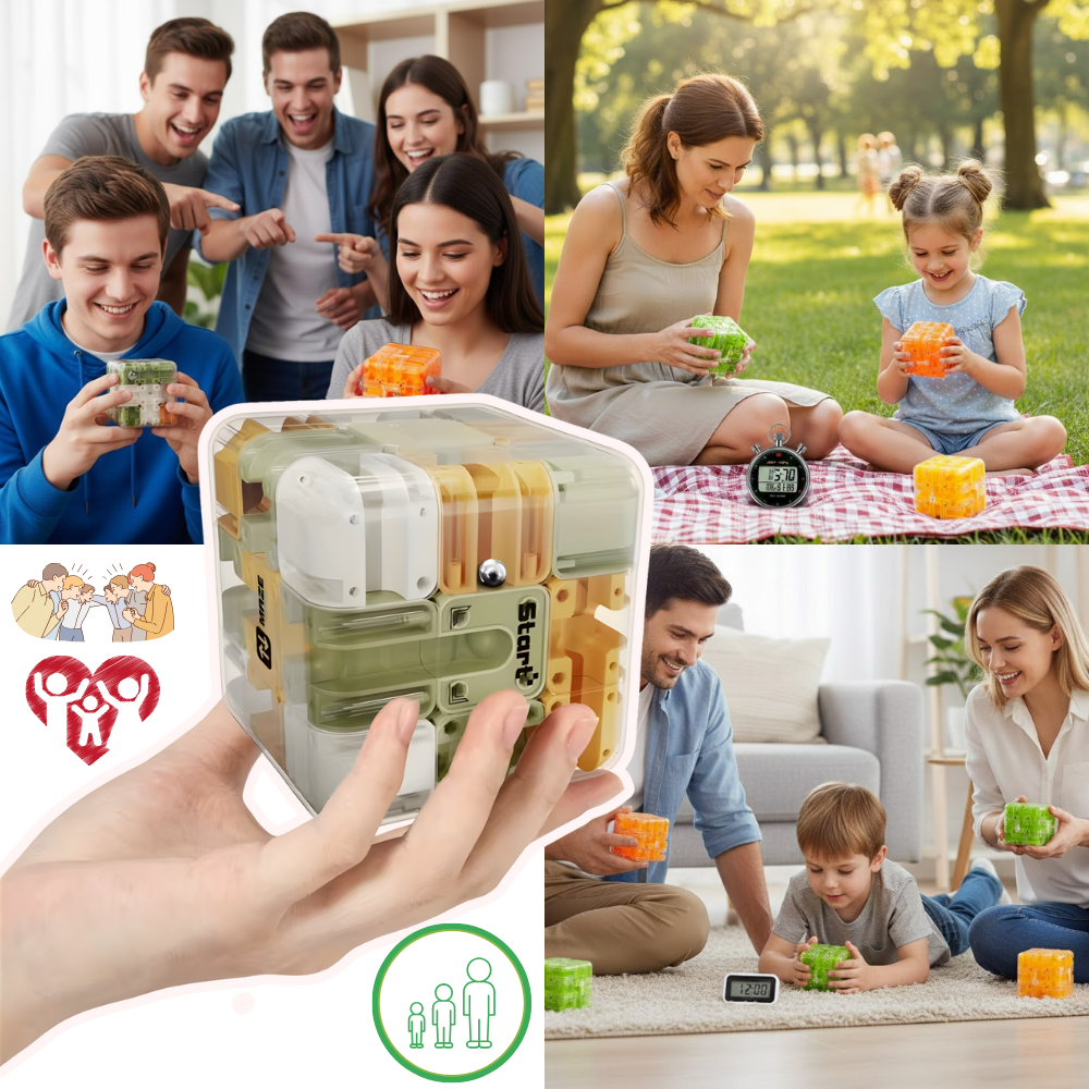 Brain Builder Maze Cube - Ozerty