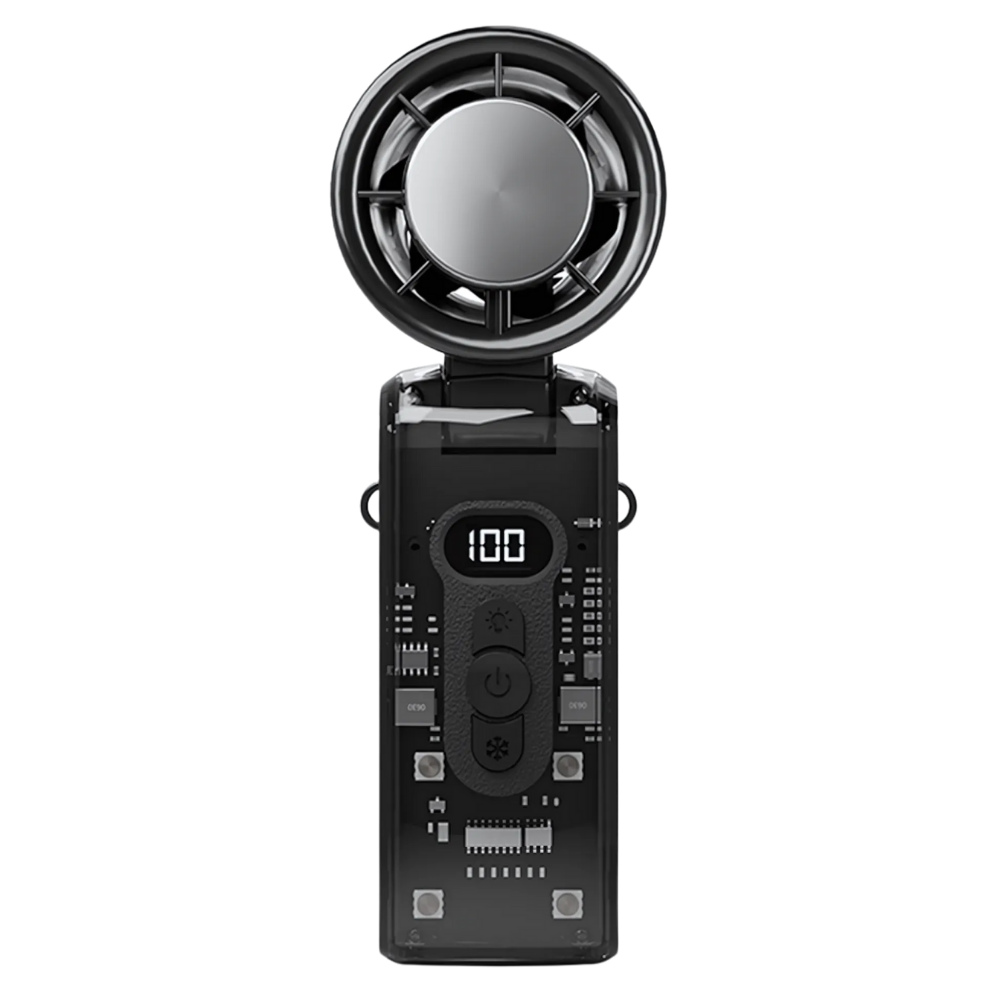 Breeze Mini Turbo Fan -Black - Ozerty