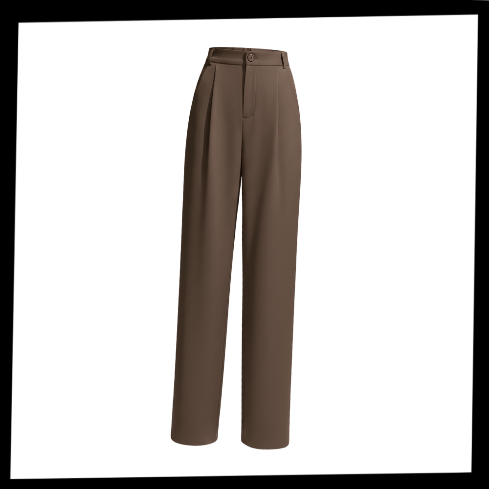 Chic Composure Wide Leg Trouser - Ozerty
