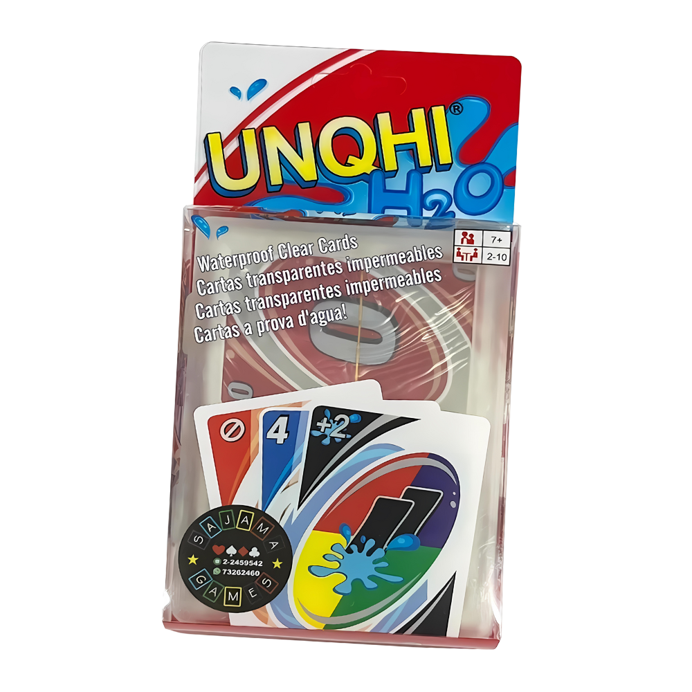 Classic Uno Waterproof Cards - Ozerty