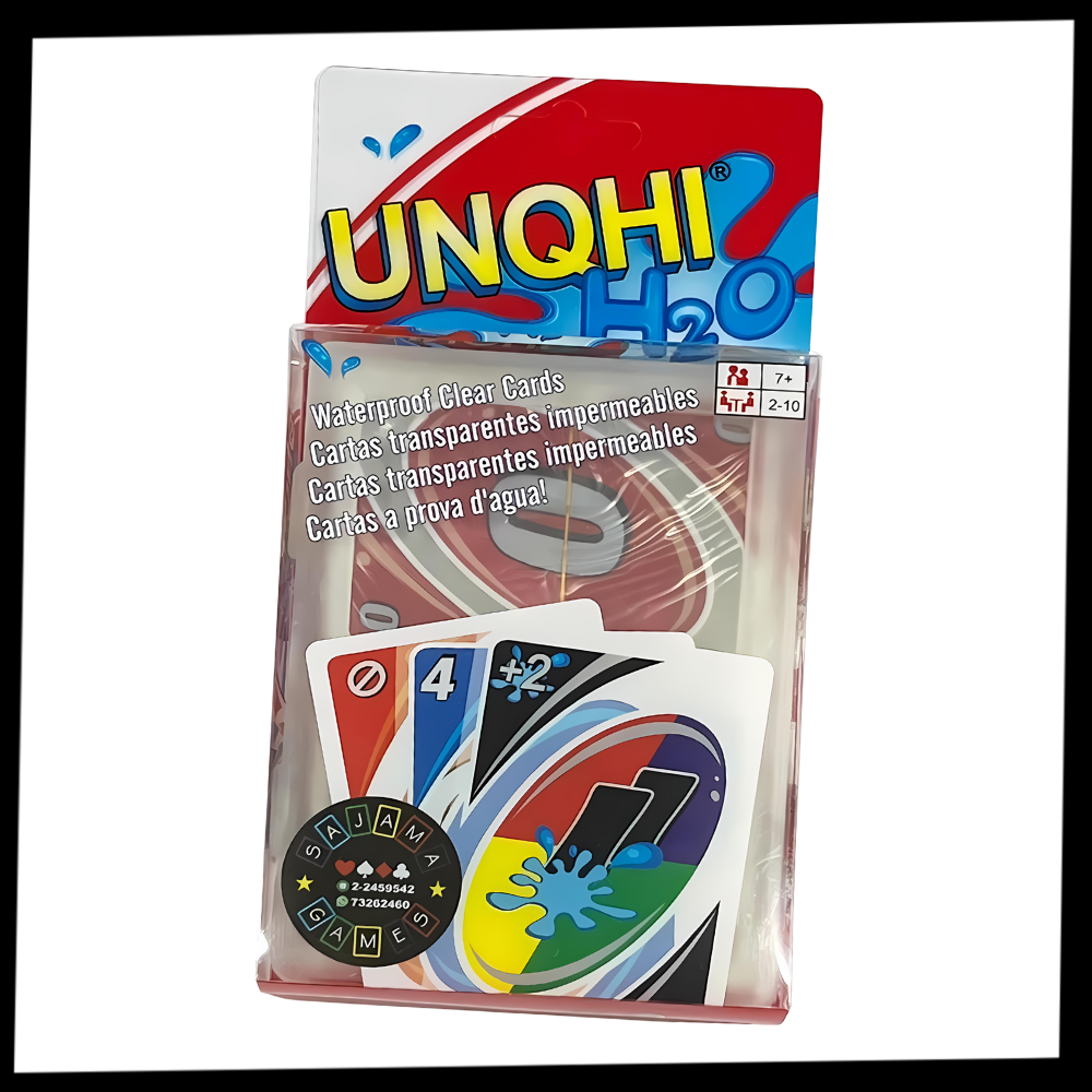 Classic Uno Waterproof Cards - Ozerty