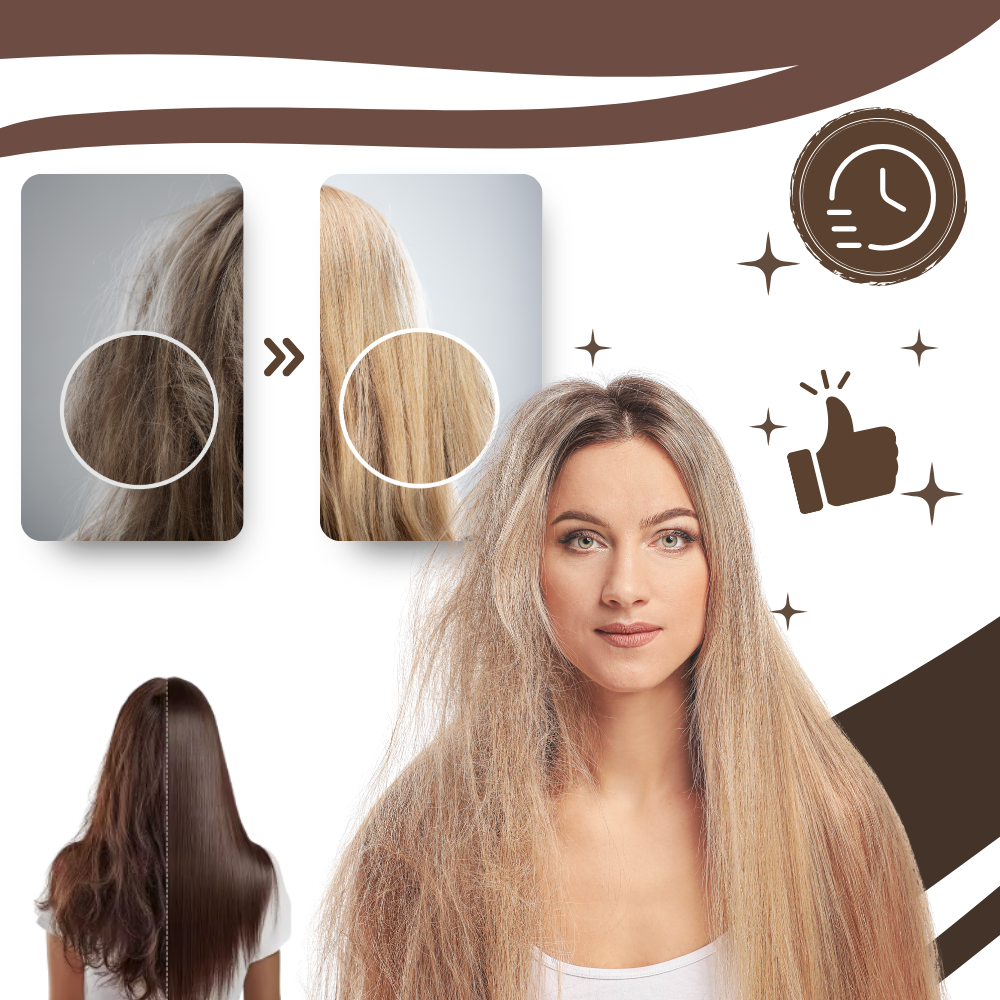 Confidence Boost Hair Straight Heat Brush - Ozerty