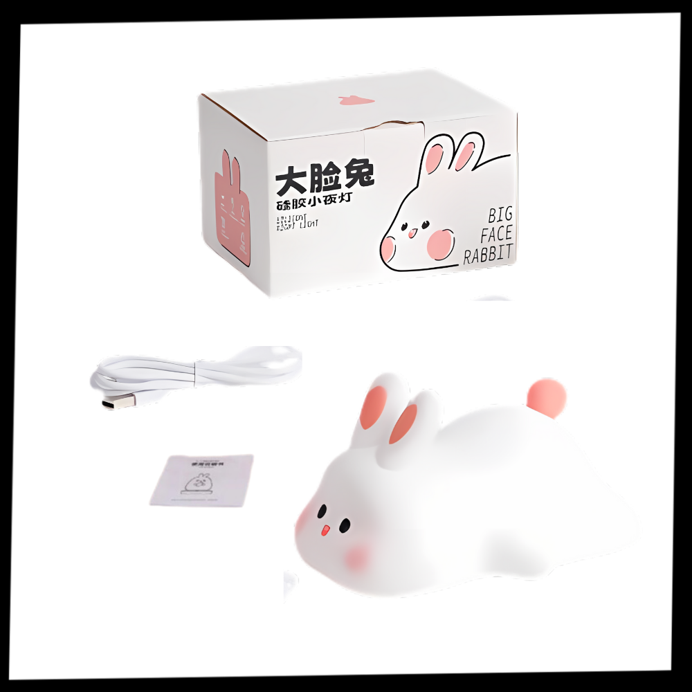 Cozy Adorable Bunny Night Light - Ozerty