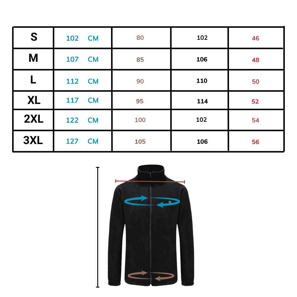 Cozy Heat Fleece Jacket  - Ozerty