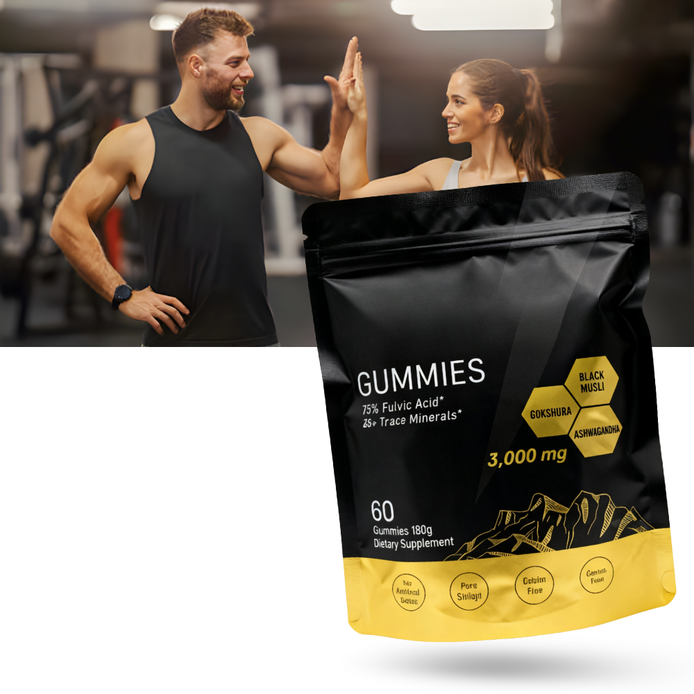 Daily Vitality Ashwagandha Gummies Supplement - Ozerty