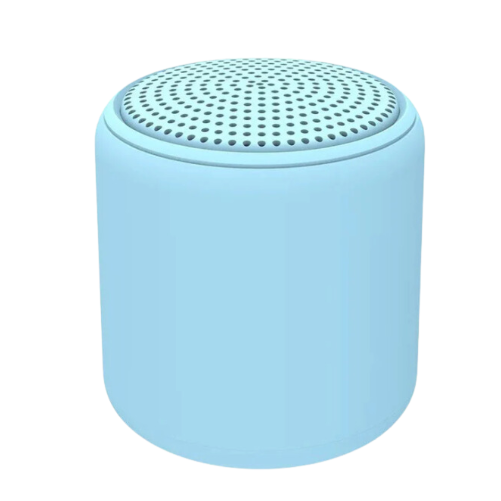 Deep Bass Mini Bluetooth Speaker  -Blue Sky - Ozerty