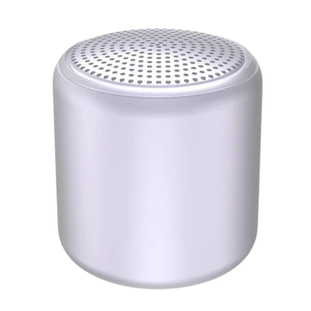 Deep Bass Mini Bluetooth Speaker  -Pearl White - Ozerty