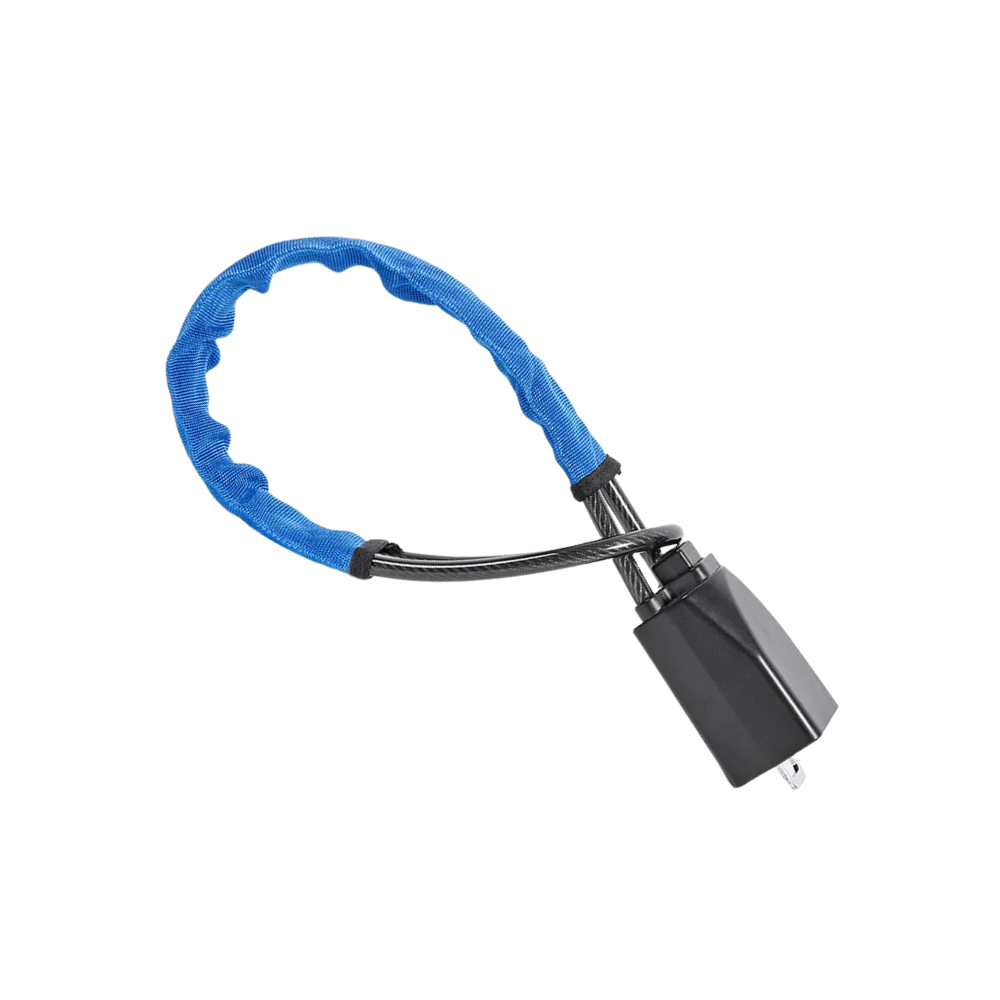Dual Security Steering Wheel Lock -Blue - Ozerty