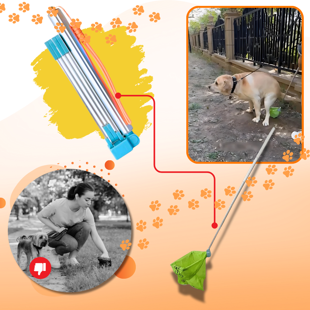 Easy Cleanup Dog Pooper Scooper - Ozerty