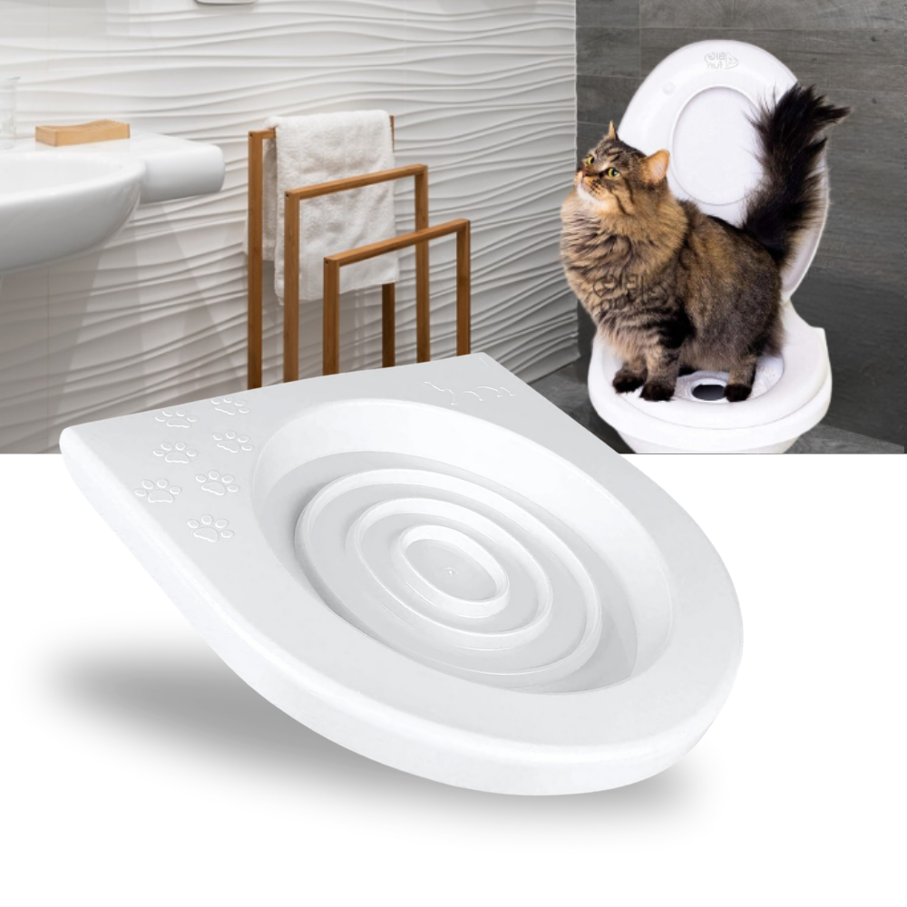 Easy Training Cat Litter Toilet Trainer - Ozerty