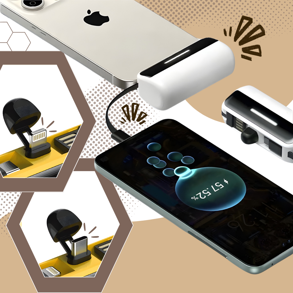 Efficiently Reliable Mini Stand Power Bank - Ozerty