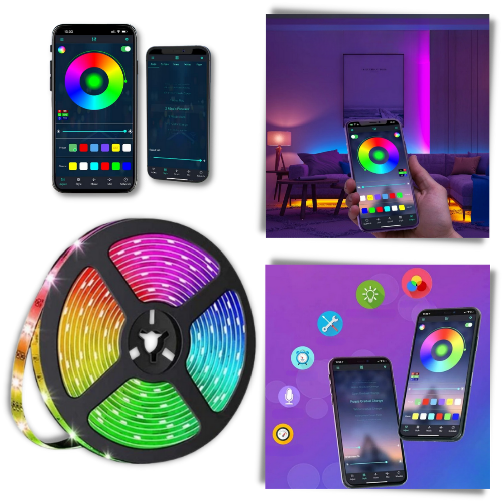 Energy Efficient RGB Led Strip - Ozerty