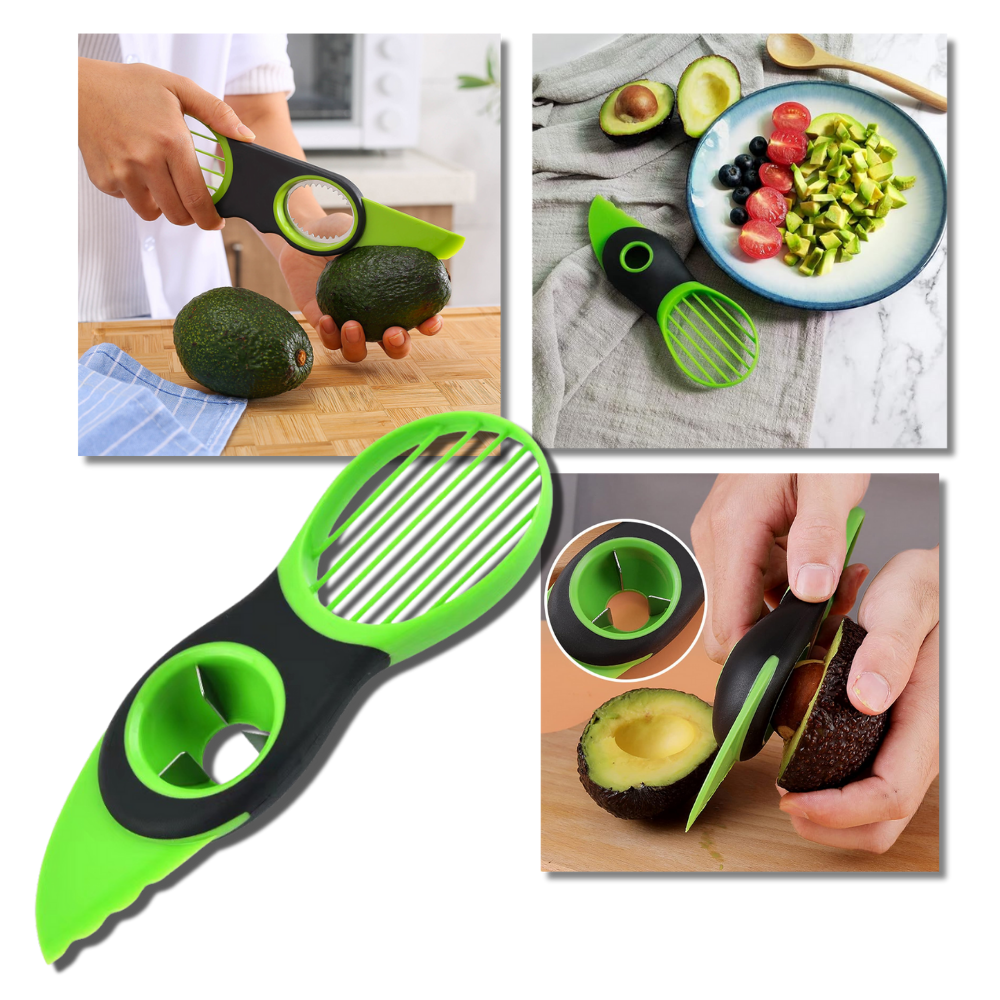 Ergonomic Multifunctional Avocado Tool - Ozerty