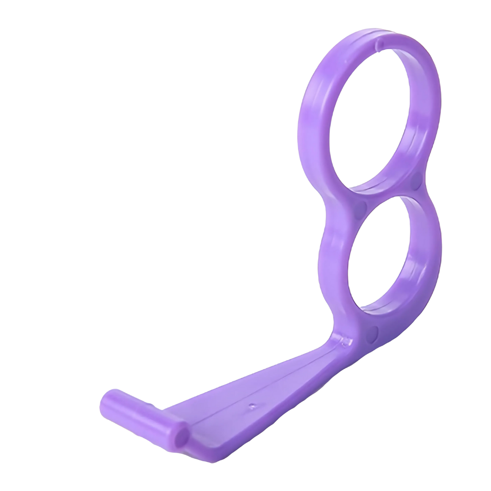 Ergonomic Phone Finger Holder -Purple - Ozerty