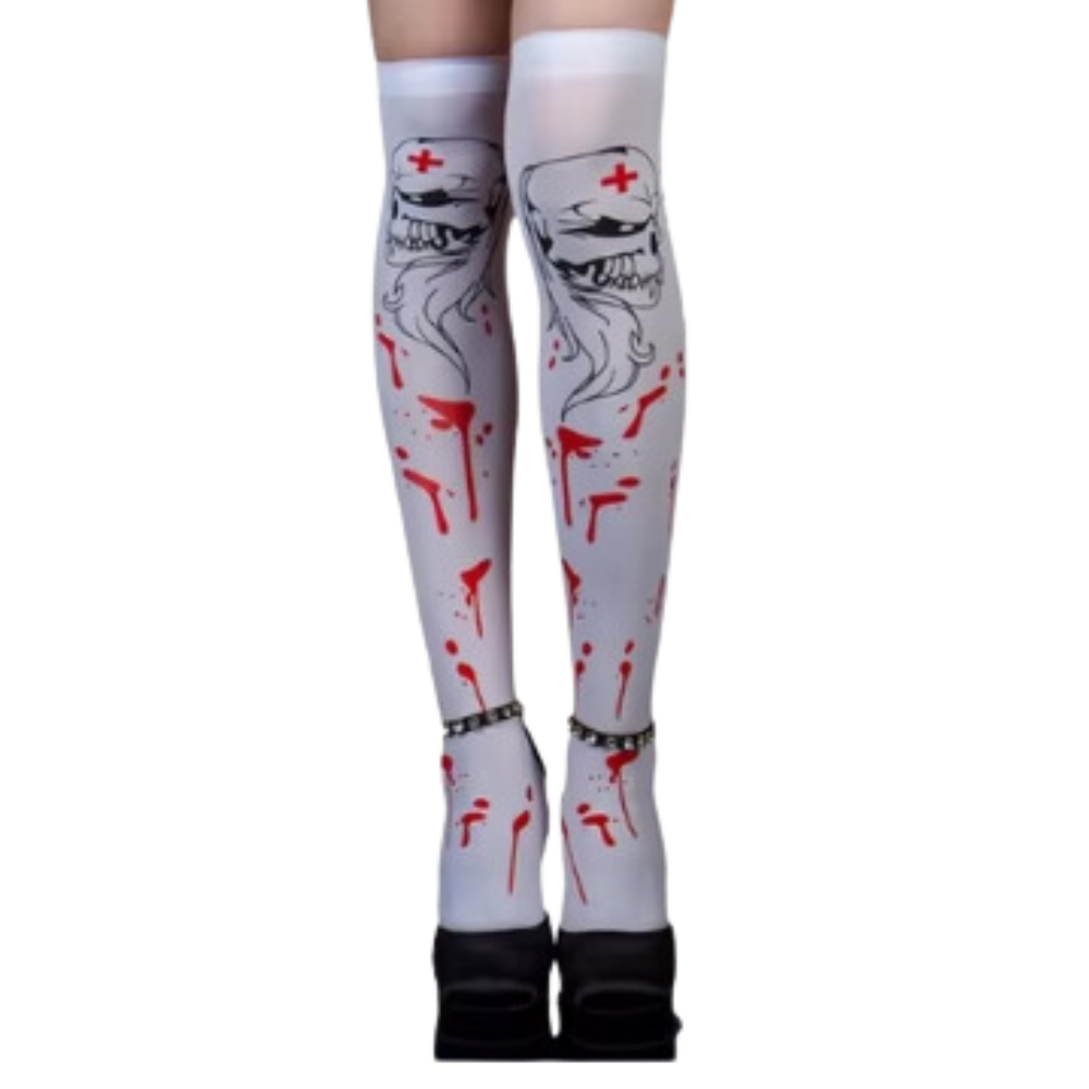 Festive Designs Halloween Compression Socks -Venomous Shade - Ozerty