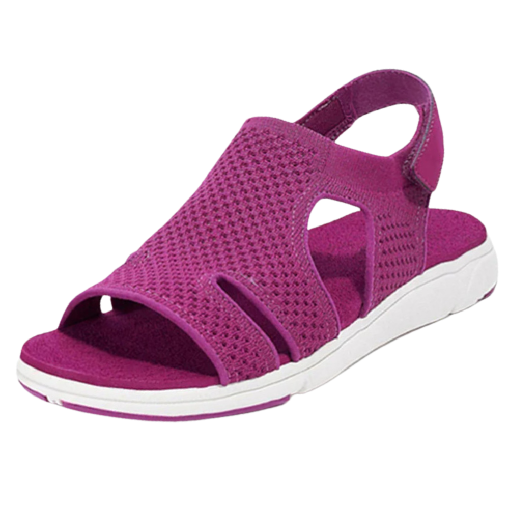 Flyknit Technology Orthopedic Slippers -Pink - Ozerty