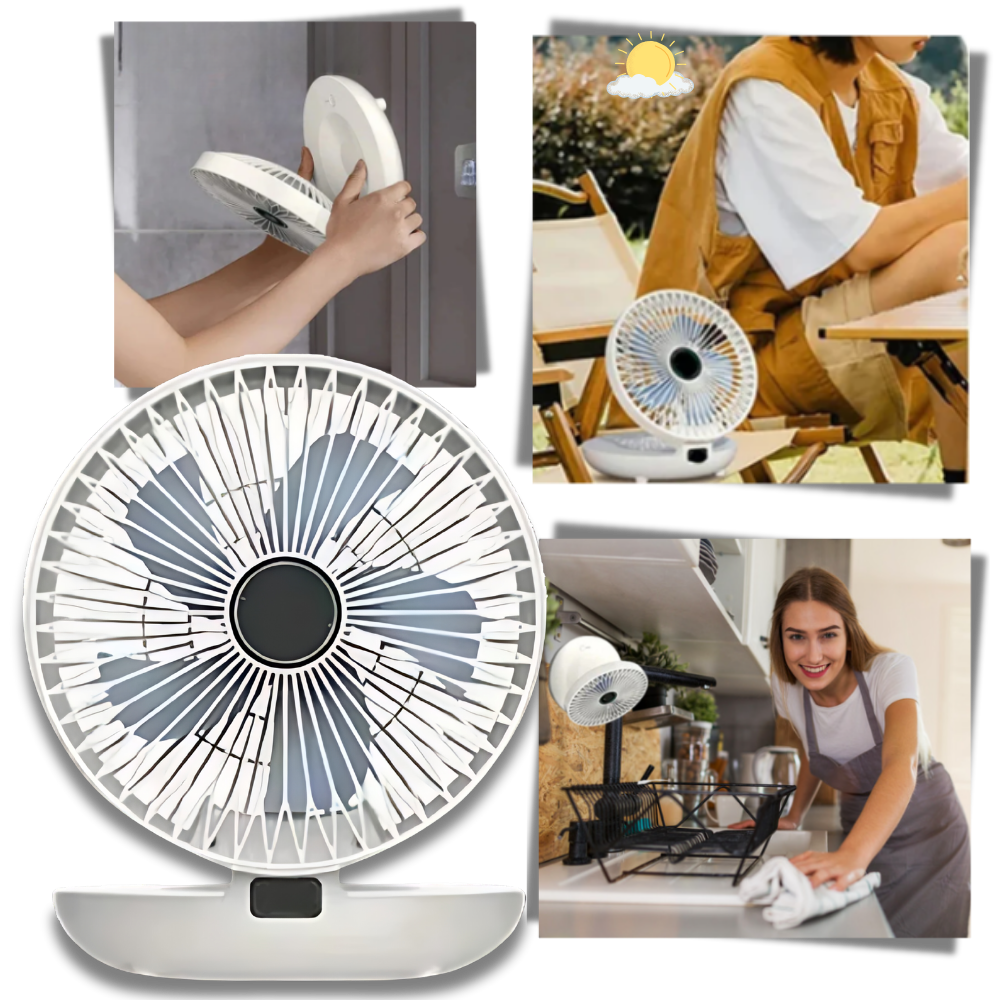 Gentle Air Portable Fan - Ozerty