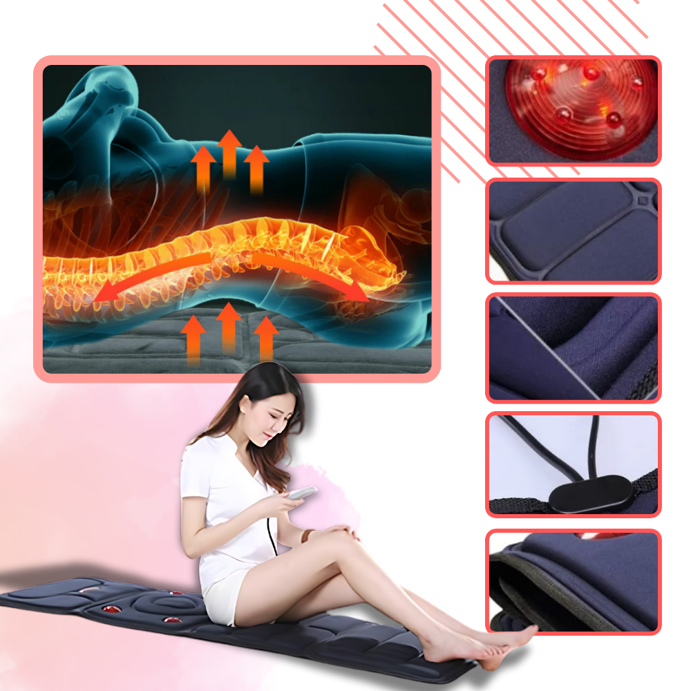 Heat Therapy Full Body Massage Mat - Ozerty