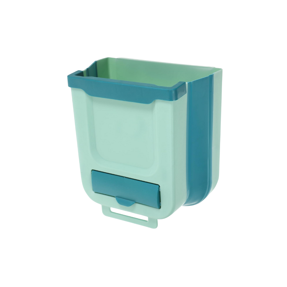 High Capacity Collapsible Trash Can -Green - Ozerty