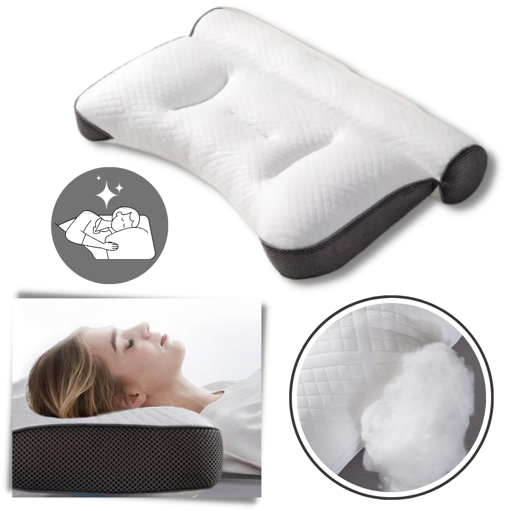 Hypoallergenic Cervical Support Pillow - Ozerty