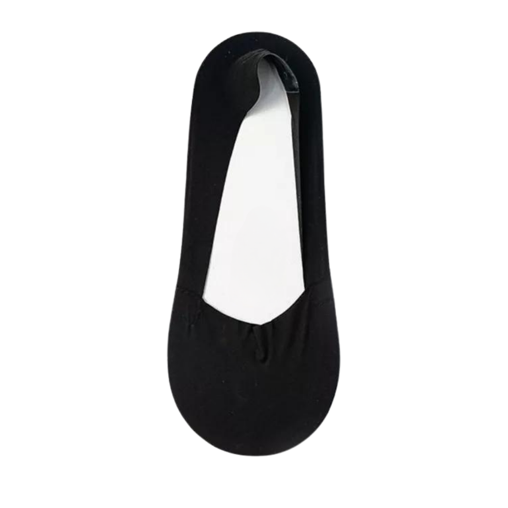 Invisible Non Slip Socks -Black - Ozerty