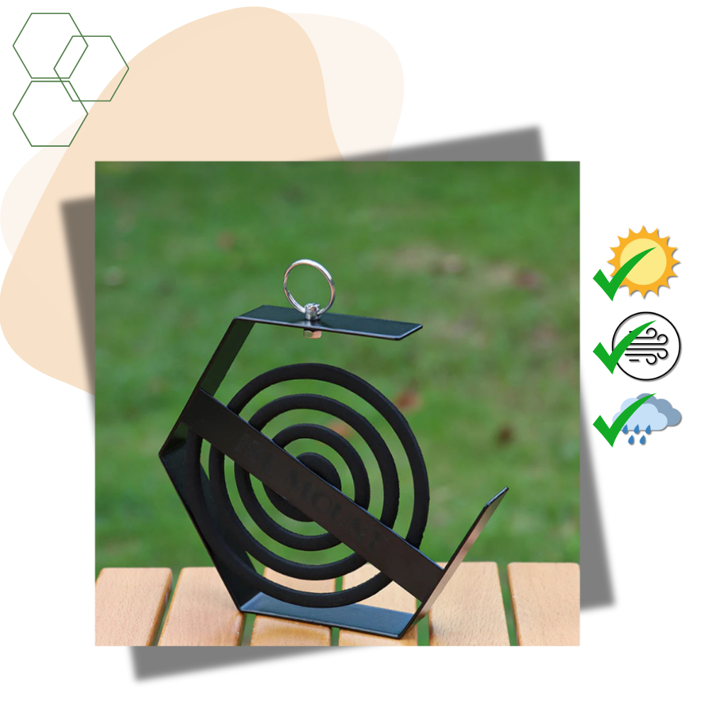 Iron Mosquito Coil Holder - Ozerty