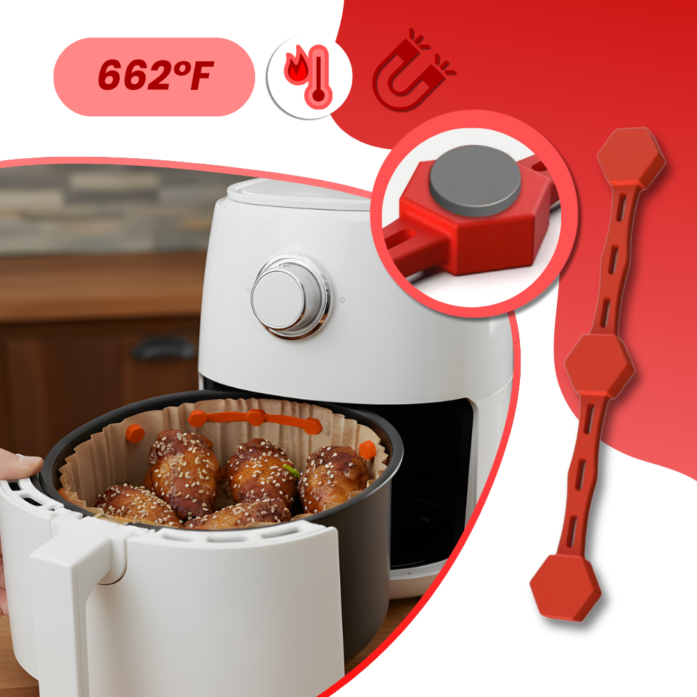 Magnetic Air Fryer Parchment Buckle  - Ozerty