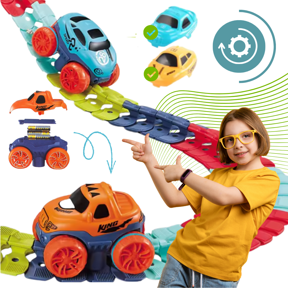 Mini Roller Coaster Race Track - Ozerty