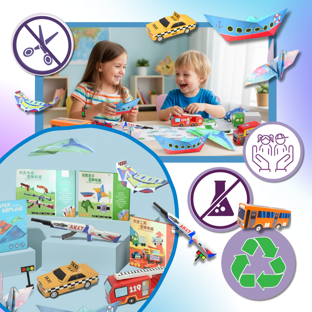 Multi-Theme Origami Book  - Ozerty