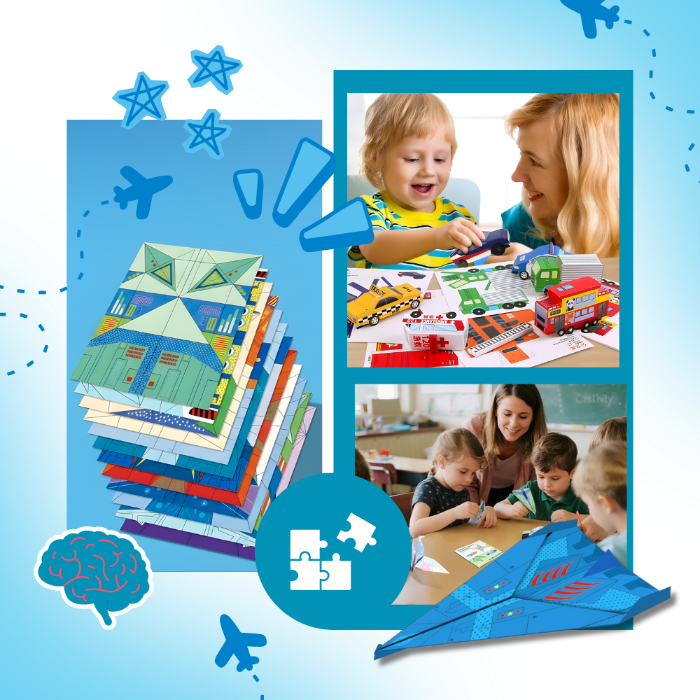 Multi-Theme Origami Book  - Ozerty