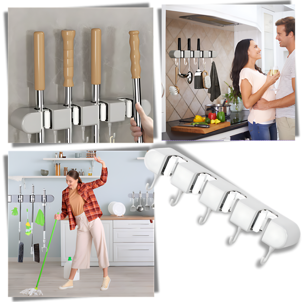 Multifunctional Broom Holder - Ozerty